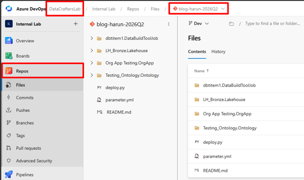 Azure DevOps project